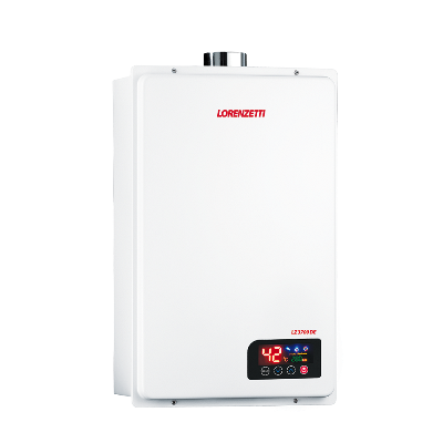 AQUECEDOR DE ÁGUA A GÁS LORENZETTI  LZ 3700 DE –  37 LITROS  –  COR BRANCO – GÁS GLP