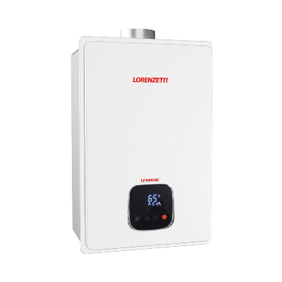 AQUECEDOR DE ÁGUA A GÁS LORENZETTI  LZ 4500 DE –  45 LITROS  –  COR BRANCO – GÁS GLP